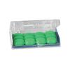 Flents Protechs Seal-Rite Silicone Moldable Ear Plugs for Pool, Ocean, Water, Sports, Green, 6 Pairs, Made in The USA view 1