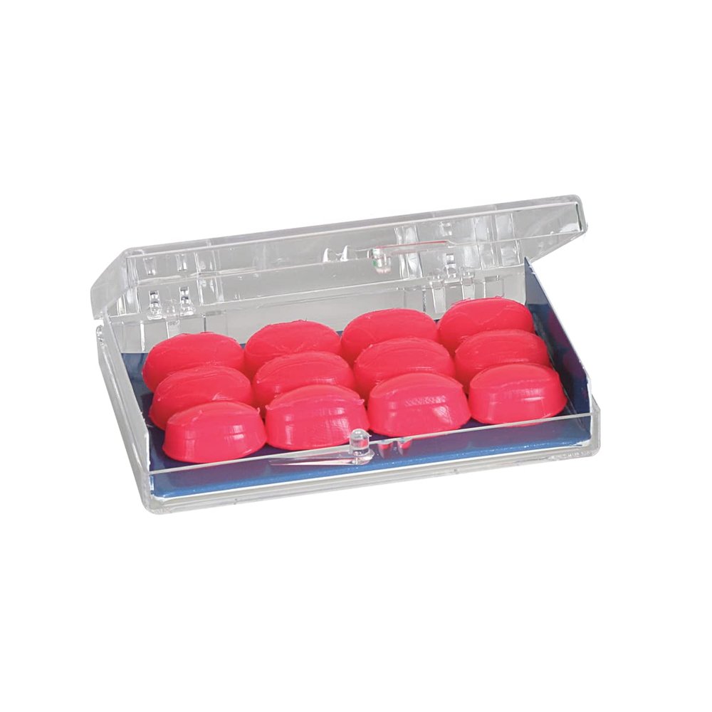 Flents Protechs Seal-Rite Silicone Moldable Ear Plugs for Pool, Ocean, Water, Sports, Pink, 6 Pairs, Made in The USA