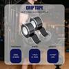 2 Rolls Grip Tape for Handles, 1inch x 10ft Silicone Rubber Grip Wrap Tape, Self Fusing Grip Tape for Bicycle Bar Gymnastics Fitness Sports Equipment Handlebar Barbells Tools view 2