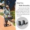 Aliseniors Walker Ski Glides 2 Pack - Universal 1 1/8" Fit Walker Accessories for Senior Folding Mobility Aids - Heavy Duty Smooth Glide on All Surfaces, Durable Floor Protection view 3