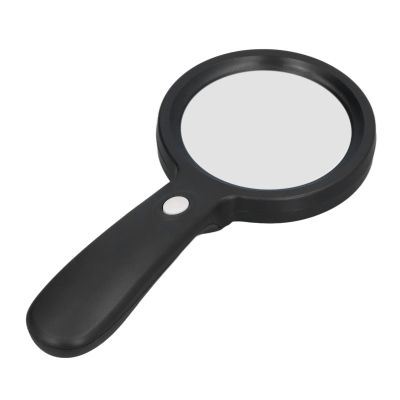 10x LED Magnifying Glass with Light - Round Hand Held Magnifier for Home, Office, School & Outdoor Use