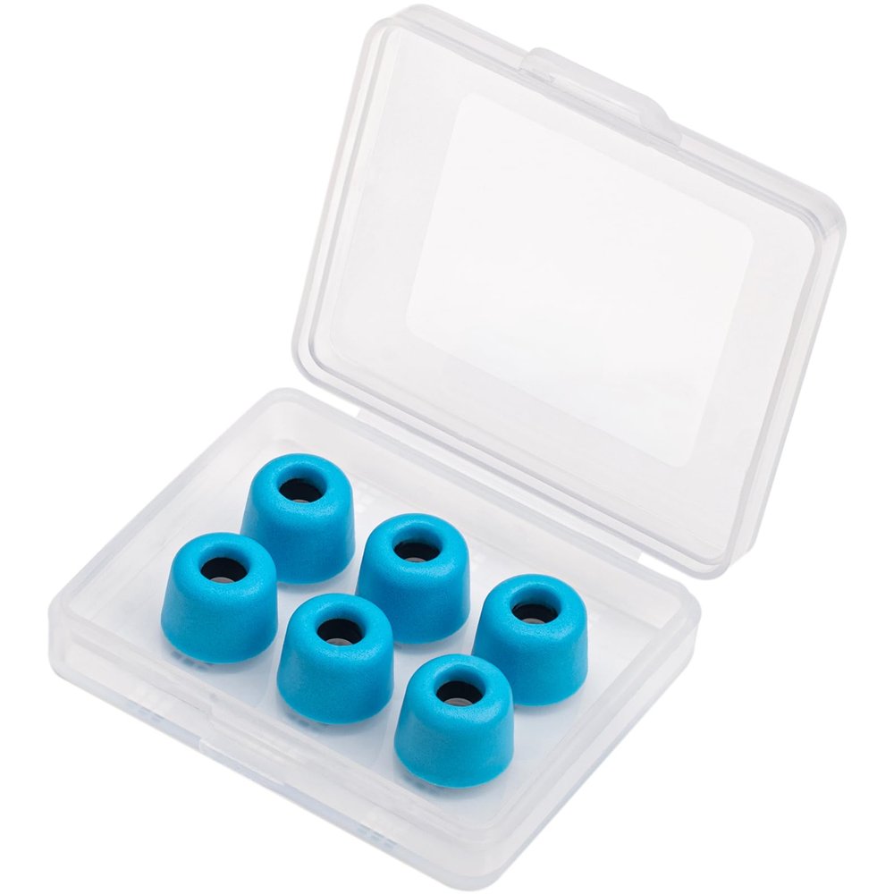 TINHIFI Earplugs, Premium Memory Foam Ear Tips for T2/T4/T4 PLUS/T5S, 3 Pairs Noise Isolating Universal Replacement Eartips(Blue, Memory Foam Earplugs 3 Pairs)