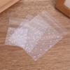 Sperrins 100 Packs Clear Self Adhesive Cookie Bags Treat Bags, Cellophane Bags, White Polka Dot Cookie Bags for Packaging Cookies,Gifts,Favors,Candy view 3