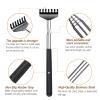 Back Scratcher with Gift Bag - Portable Metal Stainless Steel Telescoping Massage Tool - Gift/Stocking Stuffers for Men Women view 2