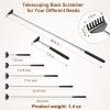 Back Scratcher with Gift Bag - Portable Metal Stainless Steel Telescoping Massage Tool - Gift/Stocking Stuffers for Men Women view 3