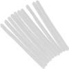 10pair Eyeglasses Temple Covers Silicone Eyeglass End Tips Ear Sock Pieces Tube Replacement Anti-Slip Ear Pads Eyeglasses Sleeve Retainer (White) view 3