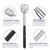 Bear Claw Back Scratcher with Gift Bag - Portable Metal Stainless Steel Telescoping Massage Tool - Gift/Stocking Stuffers for Men Women view 2
