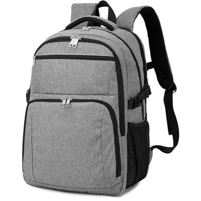 Cpap Backpack Travel Size Cpap Machine Carrying Case Laptop Bag Compatible with Mini Resmed Airsense 9 10 11 Z1 Apex Xt Fit Auto Philips Respironics Dreamstation 3B Medical Luna G3 Sleep Apnea (Gray)