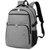 Cpap Backpack Travel Size Cpap Machine Carrying Case Laptop Bag Compatible with Mini Resmed Airsense 9 10 11 Z1 Apex Xt Fit Auto Philips Respironics Dreamstation 3B Medical Luna G3 Sleep Apnea (Gray) view 1