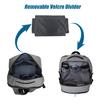 Cpap Backpack Travel Size Cpap Machine Carrying Case Laptop Bag Compatible with Mini Resmed Airsense 9 10 11 Z1 Apex Xt Fit Auto Philips Respironics Dreamstation 3B Medical Luna G3 Sleep Apnea (Gray) view 4