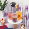 Eaasty 100 Pcs 12oz Graduation Cups 2026 Disposable Plastic Cups for Class of 2026 Graduation Party Congrats Grad Elegant Party Supplies Tableware Decorations (Purple) view 2