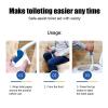 Long Reach Comfort Wipe, Butt Wiper for Fat People, Foldable Long Reach Comfort Toilet Wiping Aids Tools, Wiping Aids for Toileting, Toilet Aids for Wiping view 4