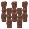A1 UNLIMITED Chocolatey-Covered Marshmallow Bunnies, Fluffy Candy Stuffers for Easter Baskets Egg Hunts Party Gift Bags Filler Holiday Treats Individually Wrapped, (1 Pack) with Glamah Bonus Item view 1