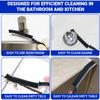 6 Pack Mop Replacement Heads with 1 Base - Deep Cleaning, Microfiber Mop Head Replacement for EasyWring RinseClean 2 Tank System - Durable, Machine Washable and Easy to Replace Spinning Mop Heads view 3