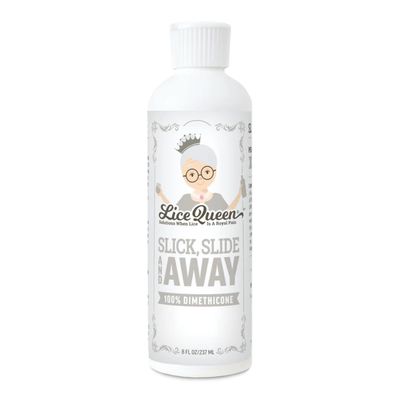 Lice Queen Slick, Slide & Away - 100% Dimethicone Lice Prevention and Treatment Gel - Gentle, Non-Irritating Formula for Kids and Adults - Safe for All Hair Types - 8 oz