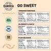 Eureka Tortilla Sweet Variety Pack | Artisanal Tortillas | Plain Delicious, Cinnamon Horchata, Blueberry & Maple | Vegan, Non GMO, Low Calorie | (4 Packs, 8 Per Pack, 32 Total) view 2