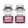 Amazing Formulas Quercetin 500mg Veggie Capsules Supplement | Non-GMO | Gluten Free | Supports Overall Health & Well Being (120 Count | 2 Pack) view 1