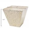 Tiny 50ct Eco-Wheat 2oz Mini Pyramid Wheat Plastic Dessert Cups|Eco Wheat Plastic Extra Small Professional Grade Party Cups|Appetizers Dessert Shooter Cups | CMJJ view 3