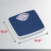SmartHeart Analog Body Weight Scale | Mechanical Scale | 286 lbs / 130 kg Capacity | Non-Skid Platform | Easy Dial Calibration | No Batteries Needed view 4