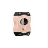 Colibri Premium Diamond V-Cut Cigar Cutter - Ergonomic Stainless Steel Spring-Loaded Blade, Ideal for up to 60+ Ring Gauge - Gift for Cigar Enthusiasts (Rose & Black) view 4