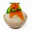 50 Pack Eco-Wheat 3 oz. Asian-Style Mini Wheat Plastic Bowl for Appetizer Bowls Wheat Plastic Small Disposable Dessert Bowls Professional-Grade Recyclable Wheat Straw Mini Dessert Cup CMJJ view 3