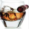 Cigar Whiskey Tumbler Old Fashioned Glass with Indent for Cigar - Set of 2 view 1