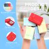 Batiyeer Jewelry Gift Boxes Set Empty Small Gift Cardboard Boxes for Jewelry Packaging with Ribbon Bowknot for Anniversaries Weddings Birthday, 8 Colors(96 Pcs) view 2
