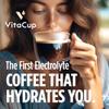 VitaCup Hydration Coffee Packets, The First Coffee That Hydrates You w/Electrolytes, Coconut Water, Pink Himalayan Salt, Magnesium, Medium Roast, Instant Coffee in Single Serve Sticks, 10 Ct view 3