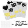 18pcs Black Gold Glitter Dessert Cupcake Pick for Straight Outta 1956 Cheer to 69 Years Old Theme Decor Supplies Happy 69th Birthday Party Decoration view 3