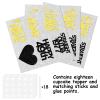 18pcs Black Gold Glitter Dessert Cupcake Pick for Straight Outta 1977 Cheer to 49 Years Old Theme Decor Supplies Happy 49th Birthday Party Decoration view 3