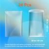 CANWUPON 24Pcs Shrink Wrap Bags for Gift Baskets - 32x40 Inch Clear PVC Heat Shrink Bags Cellophane Wrap for Packaging,Gift Wrapping (32 x 40 24Pcs) view 2