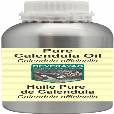 DEVPRAYAG Pure Calendula Oil (Calendula officinalis) 1250ml (42 oz)