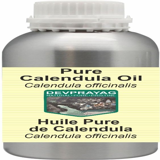 DEVPRAYAG Pure Calendula Oil (Calendula officinalis) 1250ml (42 oz)