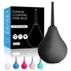 224ML Douche Enema kit Silicone, Reusable Enema for Constipation Cleaner for Men Women(Black) view 1