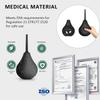 224ML Douche Enema kit Silicone, Reusable Enema for Constipation Cleaner for Men Women(Black) view 3