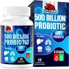 Probiotics for Men, 500 Billion CFU & 12 Mens Probiotic for Digestive Health + 4 Organic Prebiotic Fiber, for Digestive, Gut, Immune Health, Bloating, Gas, Energy Support, Shelf Stable - 60 Capsules view 1