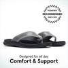 ABEO Laguna Flip Flops For Women | Orthopedic Sandals | Arch Support Sandals | Ball of Foot Pain Relief | Built-In Metatarsal Pads Women | Ball Of Foot Cushions for Women Metallic 10 Medium view 2