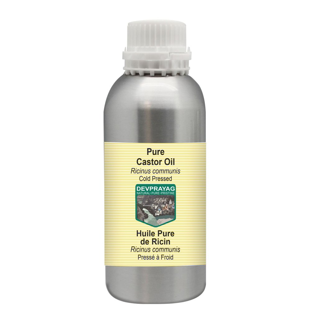 DEVPRAYAG Pure Castor Oil (Ricinus communis) Cold Pressed 630ml