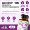 Pure Saffron Supplements for Women & Men w/ 88.5mg Saffron Extract  Mood Support Supplement Plus Eye Health  Azafran Safron Spice Alternative to Gummies or Powder  60 Vegan Count  2 Month Supply view 3