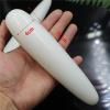 18 * 4cm Natural Quartz Crystal Massage Wand Rose Quartz Yoni Wand Crystal Stone Yoni Women Gift,White Jade view 2