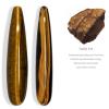 AOWNE 18cm Natural Tiger Eye Yoni Massage Wand Crystal for Women Massage Kegel Exercise Yoni Wand,18-4cm view 3