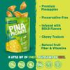 Crispy Green Pia Picante, Ginger Lime Dried Pineapple, Healthy Real Fruit Snacks, 1.76 Ounce, 12 Single Serve Bags view 3