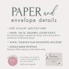 Personalized White Magnolia Sympathy Thank You Cards - Floral Funeral and Memorial Flat Note Cards, 5.5 x 4.25 in (A2) with Envelopes, Choose Your Quantity - Minimum of 15 view 3