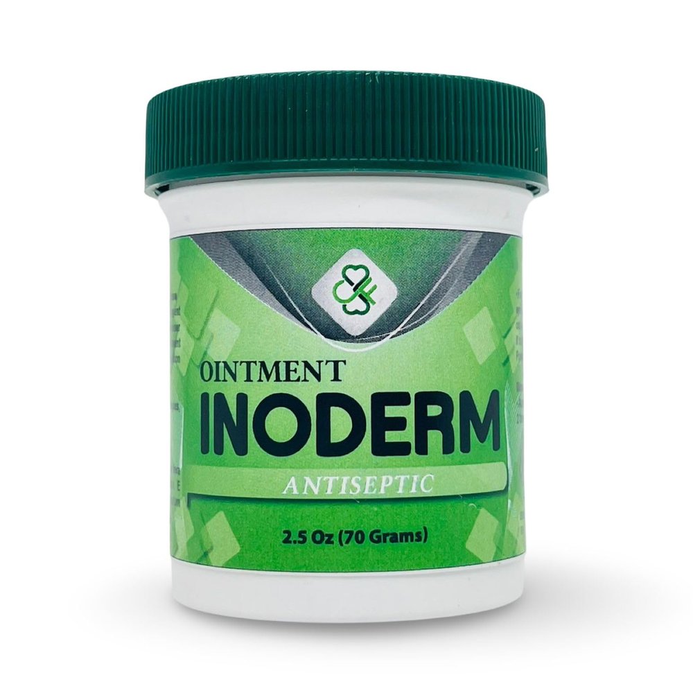 Inoderm, PIMPLES, Eczema, Ringworm, Acne, OINTMEN (2.5 oz.)