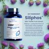 1MD LiverMD - Liver Support Supplement | Siliphos Milk Thistle Extract - Highly Bioavailable, for Liver Support | 60 Capsules (2-Pack) view 4