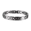 NVeeus Anti-Scratch Bracelet for Men Women Energy Hematite Gold Color Cbraceletsteel Wristbands/Silver Women view 1