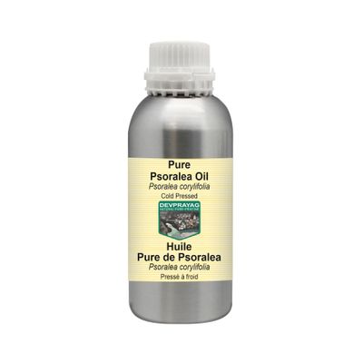 DEVPRAYAG Pure Psoralea Oil (Psoralea corylifolia) Cold Pressed 1250ml (42 oz)