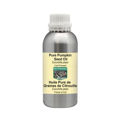 DEVPRAYAG Pure Pumpkin Seed Oil (Cucurbita pepo) Cold Pressed 1250ml, (42 oz)