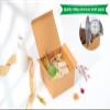 Dekun 5 Pack Premium 6x6x4 Inches Brown Gift Boxes with lid, Easy Assemble Recyclable Bridesmaid Proposal Kraft Boxes Crafting Cupcake Boxes with Lids for Presents/Packaging/Christmas (6x6x4 inches) view 3