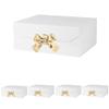 GoooodGift White Gift Box Large 13x11x5.3 Inches, White Gift Boxes for Presents with Magnetic Closure Lid, Luxury Gift Box Rectangle Collapsible Boxes for Gift Packaging (Glossy White) view 1